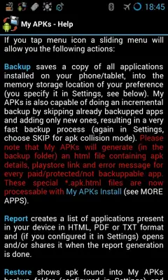 My APKs android App screenshot 1